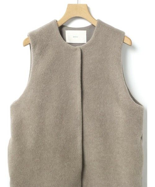 MidiUmi / ミディウミ ベスト | MidiUmi ブークレロングベスト | 詳細10