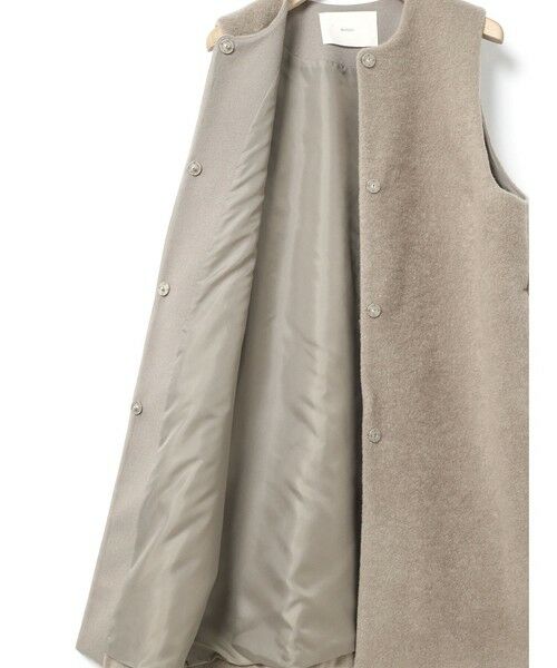 MidiUmi / ミディウミ ベスト | MidiUmi ブークレロングベスト | 詳細13