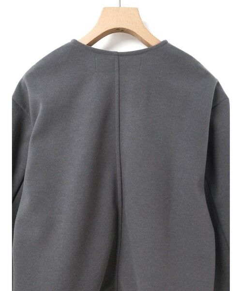 MidiUmi / ミディウミ テーラードジャケット | MidiUmi フランネルタッチノーカラージャケット | 詳細19