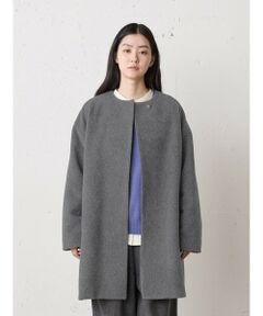 MidiUmi / ミディウミ その他アウター | MidiUmi ブークレノーカラーコート
