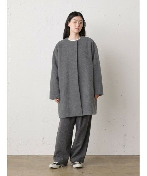 MidiUmi / ミディウミ その他アウター | MidiUmi ブークレノーカラーコート | 詳細12