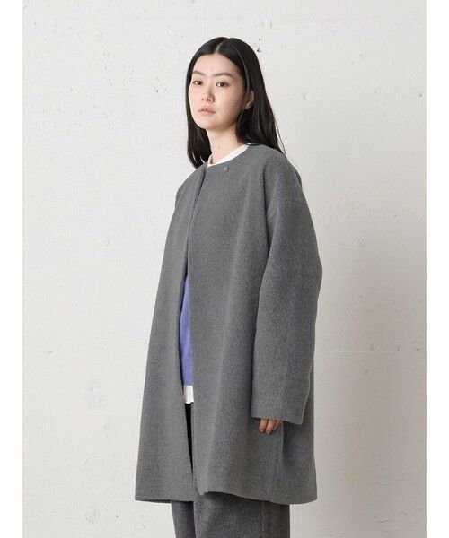MidiUmi / ミディウミ その他アウター | MidiUmi ブークレノーカラーコート | 詳細4