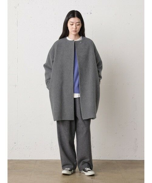 MidiUmi / ミディウミ その他アウター | MidiUmi ブークレノーカラーコート | 詳細8