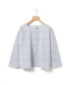 MidiUmi / ミディウミ カットソー | MidiUmi ボーダーワイドプルオーバー