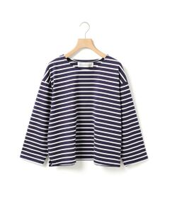 MidiUmi / ミディウミ カットソー | MidiUmi ボーダーワイドプルオーバー