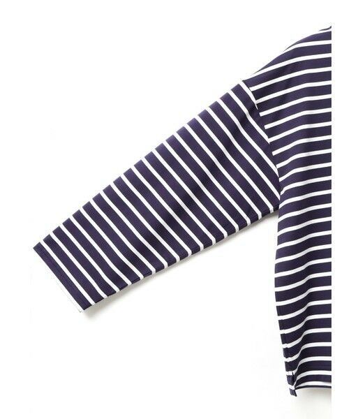 MidiUmi / ミディウミ カットソー | MidiUmi ボーダーワイドプルオーバー | 詳細13