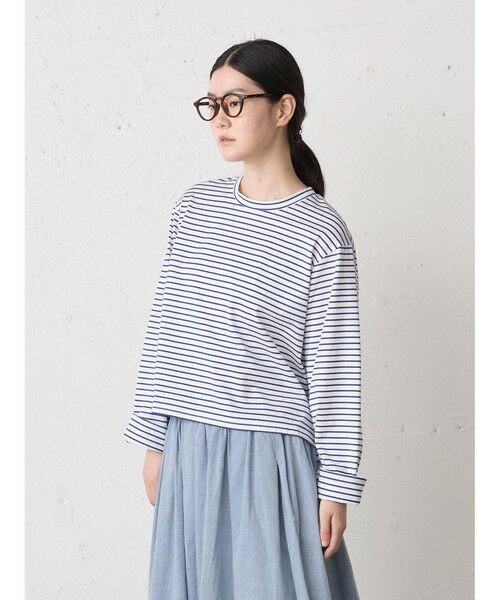 MidiUmi / ミディウミ カットソー | MidiUmi ボーダーベーシックT | 詳細4