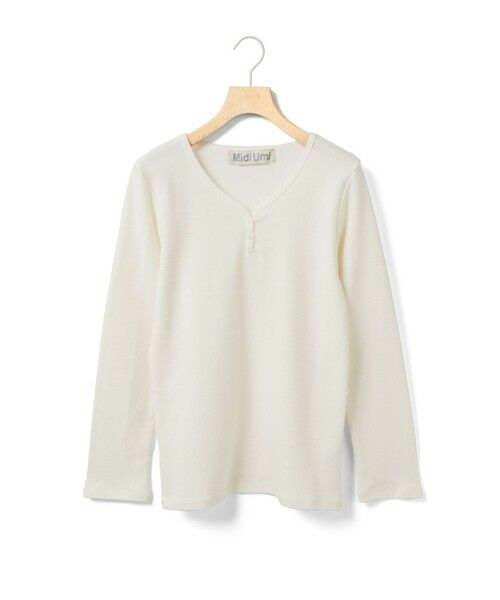 MidiUmi / ミディウミ カットソー | MidiUmi ヘンリーネックプルオーバー | 詳細1