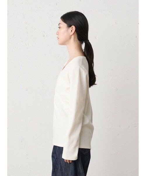 MidiUmi / ミディウミ カットソー | MidiUmi ヘンリーネックプルオーバー | 詳細4