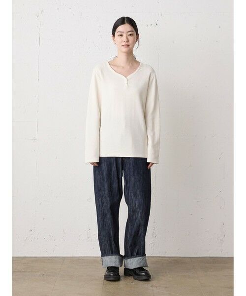 MidiUmi / ミディウミ カットソー | MidiUmi ヘンリーネックプルオーバー | 詳細7