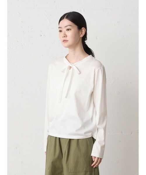 MidiUmi / ミディウミ カットソー | MidiUmi ボウタイプルオーバー | 詳細10