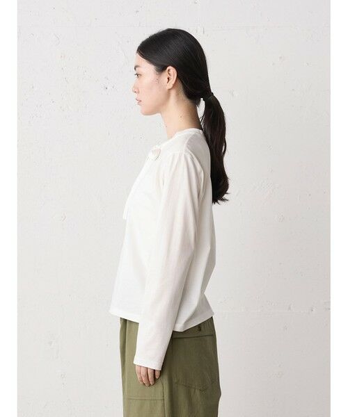MidiUmi / ミディウミ カットソー | MidiUmi ボウタイプルオーバー | 詳細11