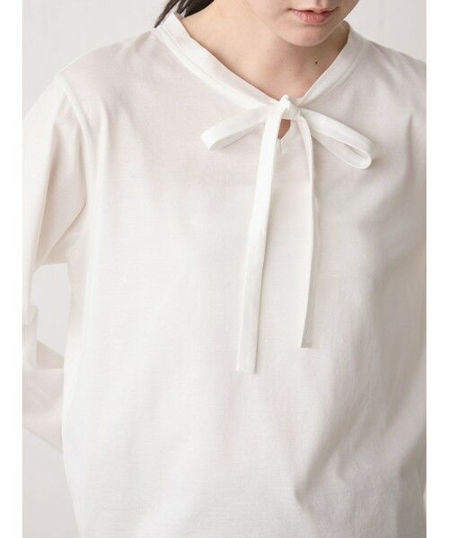 MidiUmi / ミディウミ カットソー | MidiUmi ボウタイプルオーバー | 詳細13