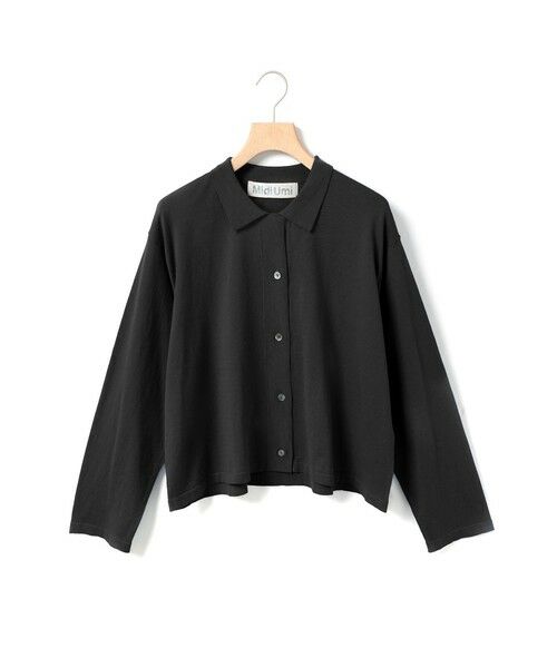 MidiUmi / ミディウミ カーディガン・ボレロ | MidiUmi ニットシャツカーディガン | 詳細10