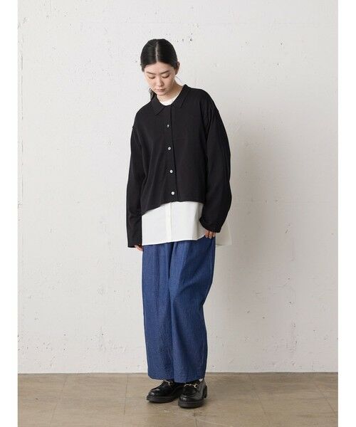 MidiUmi / ミディウミ カーディガン・ボレロ | MidiUmi ニットシャツカーディガン | 詳細19