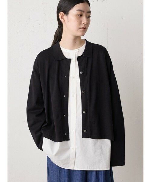 MidiUmi / ミディウミ カーディガン・ボレロ | MidiUmi ニットシャツカーディガン | 詳細16