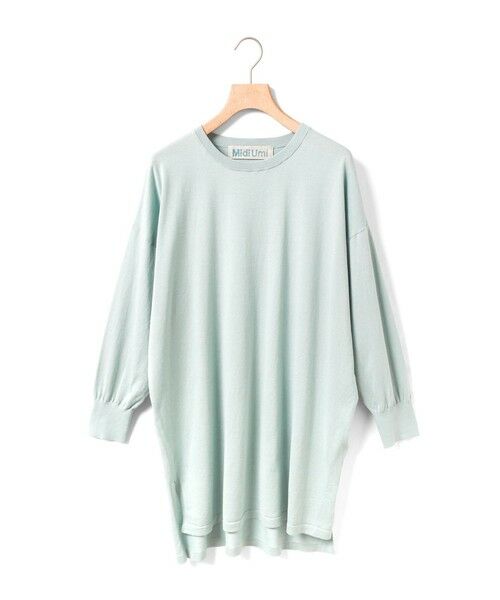 MidiUmi / ミディウミ ニット・セーター | MidiUmi ニットチュニックプルオーバー(ミント(color22))