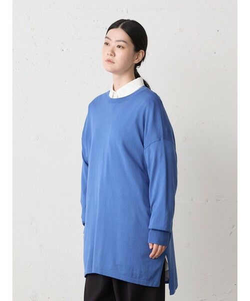 MidiUmi / ミディウミ ニット・セーター | MidiUmi ニットチュニックプルオーバー | 詳細4