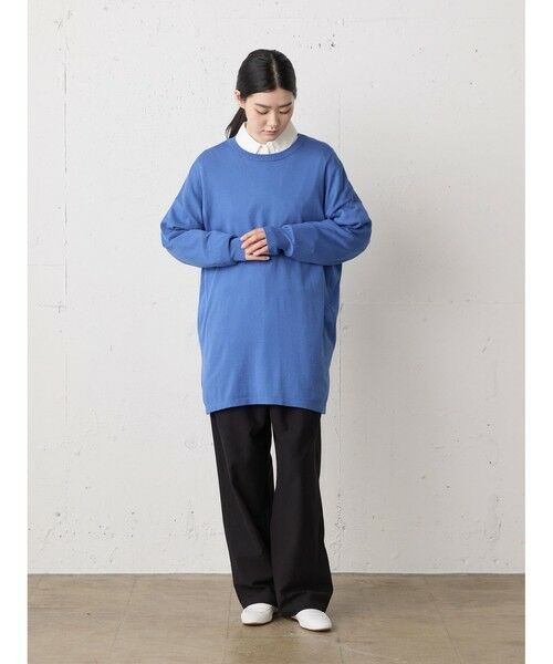 MidiUmi / ミディウミ ニット・セーター | MidiUmi ニットチュニックプルオーバー | 詳細7