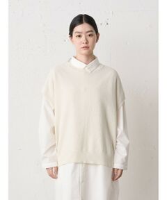 MidiUmi / ミディウミ ベスト | MidiUmi コクーンニットベスト