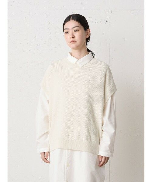 MidiUmi / ミディウミ ベスト | MidiUmi コクーンニットベスト | 詳細9