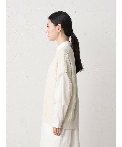 MidiUmi / ミディウミ ベスト | MidiUmi コクーンニットベスト | 詳細10