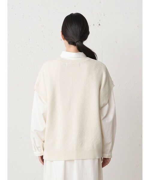 MidiUmi / ミディウミ ベスト | MidiUmi コクーンニットベスト | 詳細11