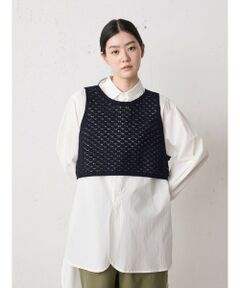 MidiUmi / ミディウミ ベスト | MidiUmi 2WAYショートニットベスト