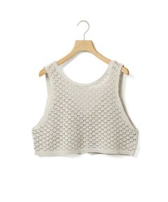 MidiUmi / ミディウミ ベスト | MidiUmi 2WAYショートニットベスト