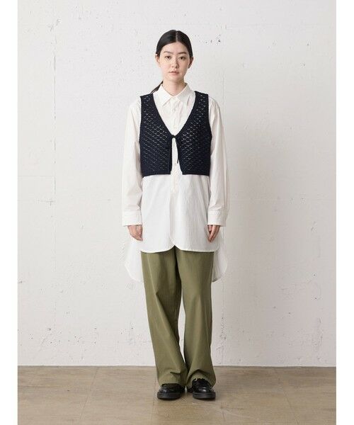 MidiUmi / ミディウミ ベスト | MidiUmi 2WAYショートニットベスト | 詳細8