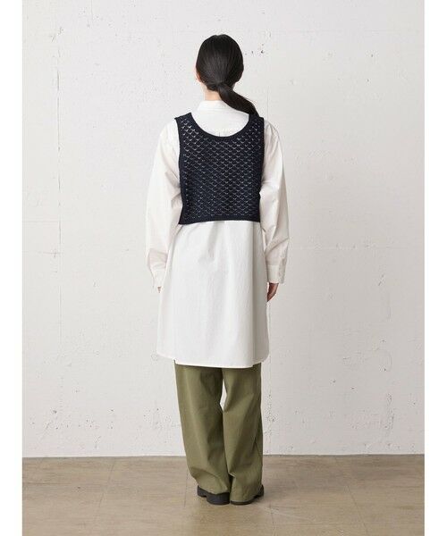 MidiUmi / ミディウミ ベスト | MidiUmi 2WAYショートニットベスト | 詳細11