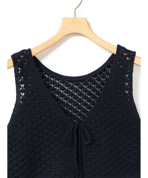 MidiUmi / ミディウミ ベスト | MidiUmi 2WAYショートニットベスト | 詳細13