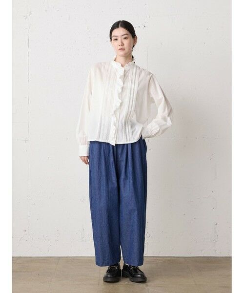 MidiUmi / ミディウミ シャツ・ブラウス | MidiUmi ピンタックレースシャツ | 詳細7