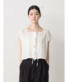 MidiUmi / ミディウミ ベスト | MidiUmi ピンタックレースベスト