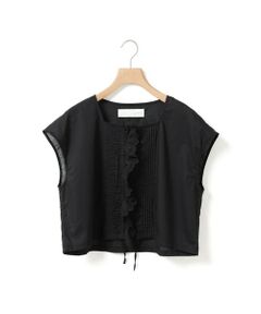 MidiUmi / ミディウミ ベスト | MidiUmi ピンタックレースベスト