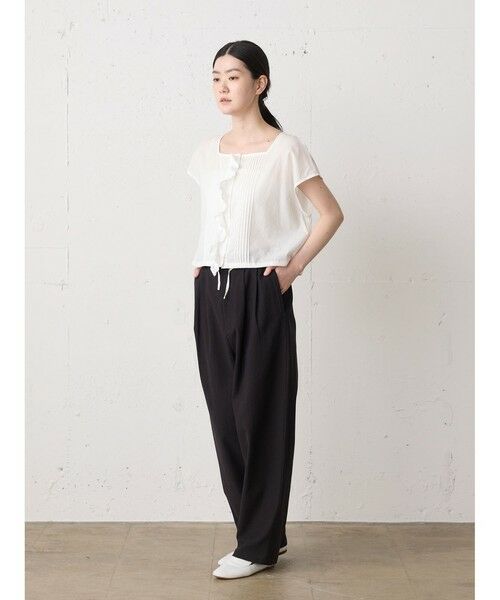 MidiUmi / ミディウミ ベスト | MidiUmi ピンタックレースベスト | 詳細8