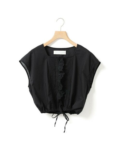 MidiUmi / ミディウミ ベスト | MidiUmi ピンタックレースベスト | 詳細13