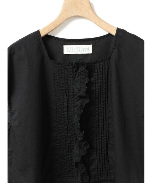 MidiUmi / ミディウミ ベスト | MidiUmi ピンタックレースベスト | 詳細14