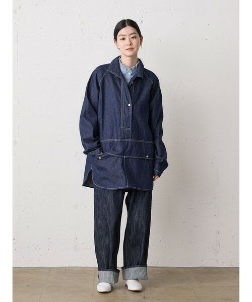 MidiUmi / ミディウミ シャツ・ブラウス | MidiUmi ダンガリーズラッフルシャツ | 詳細11