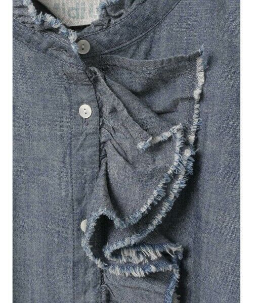 MidiUmi / ミディウミ シャツ・ブラウス | MidiUmi ダンガリーズラッフルシャツ | 詳細14