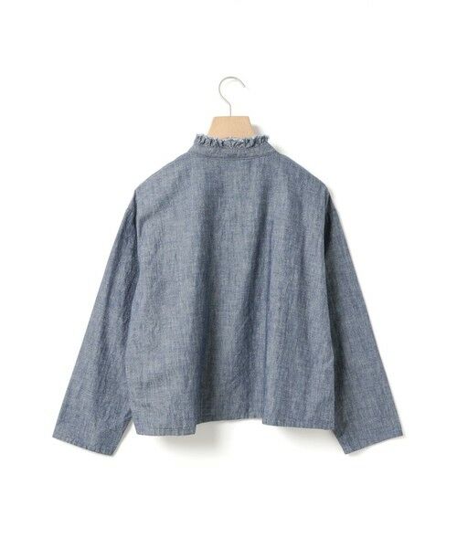 MidiUmi / ミディウミ シャツ・ブラウス | MidiUmi ダンガリーズラッフルシャツ | 詳細17