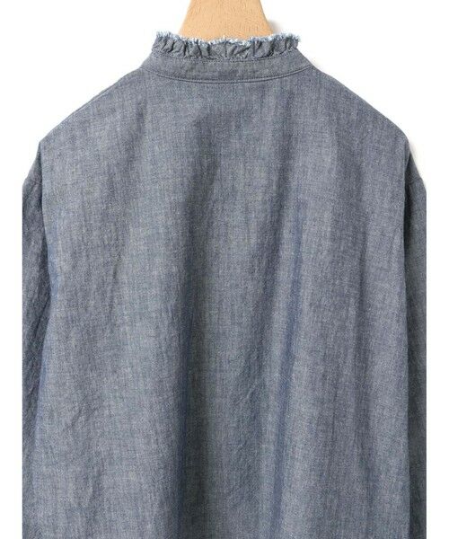 MidiUmi / ミディウミ シャツ・ブラウス | MidiUmi ダンガリーズラッフルシャツ | 詳細18