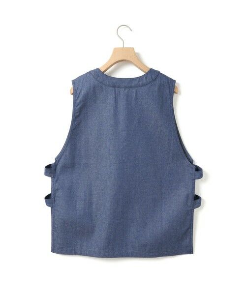 MidiUmi / ミディウミ ベスト | MidiUmi デニムサイドストラップベスト | 詳細15