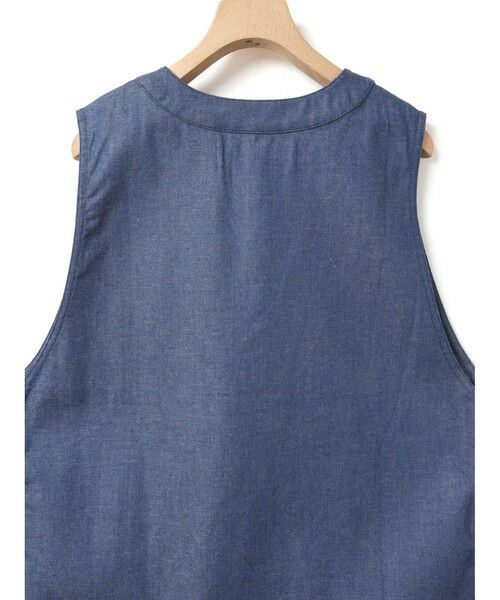 MidiUmi / ミディウミ ベスト | MidiUmi デニムサイドストラップベスト | 詳細16