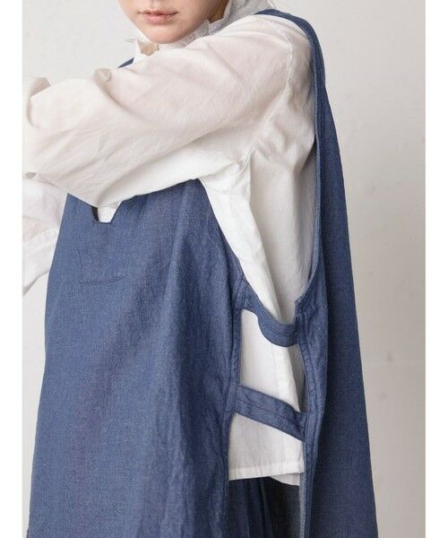 MidiUmi / ミディウミ ベスト | MidiUmi デニムサイドストラップベスト | 詳細7