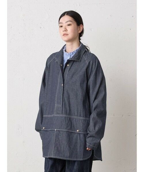 MidiUmi / ミディウミ シャツ・ブラウス | MidiUmi デニムカバーオール | 詳細4