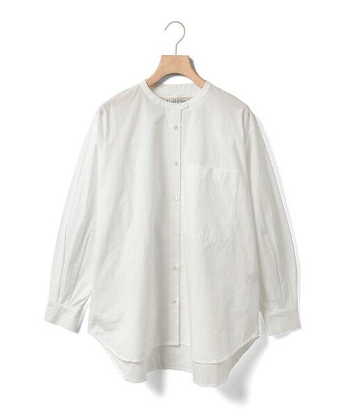 MidiUmi / ミディウミ シャツ・ブラウス | MidiUmi スタンドカラービッグシャツ | 詳細10