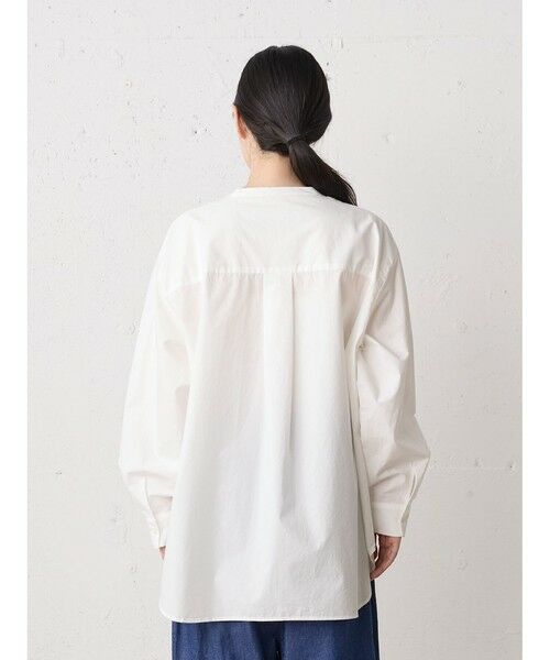 MidiUmi / ミディウミ シャツ・ブラウス | MidiUmi スタンドカラービッグシャツ | 詳細14