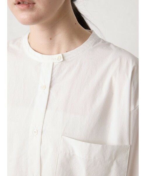 MidiUmi / ミディウミ シャツ・ブラウス | MidiUmi スタンドカラービッグシャツ | 詳細15