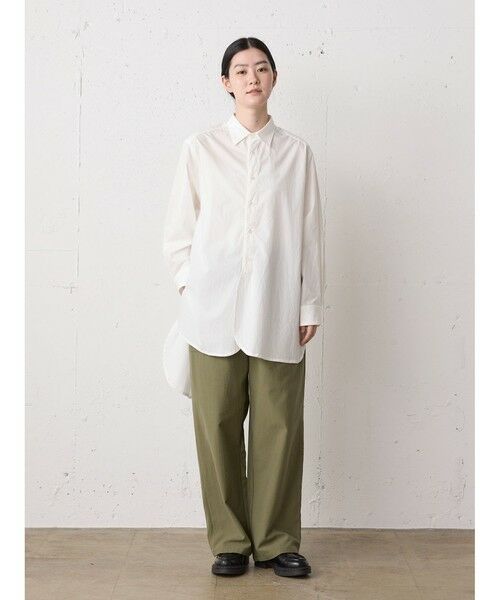 MidiUmi / ミディウミ シャツ・ブラウス | MidiUmi ワイドロングシャツ | 詳細14